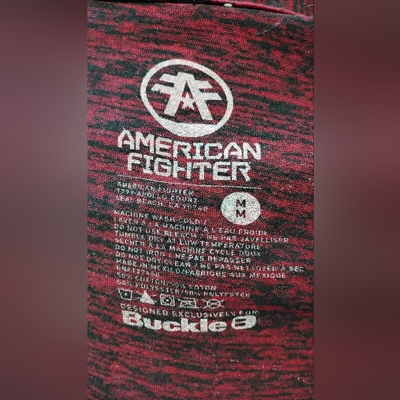 AMERICAN FIGHTER Men's Hoodie Sweatshirt HARTSDALE Athletic MMA Size M - Picture 7 of 7